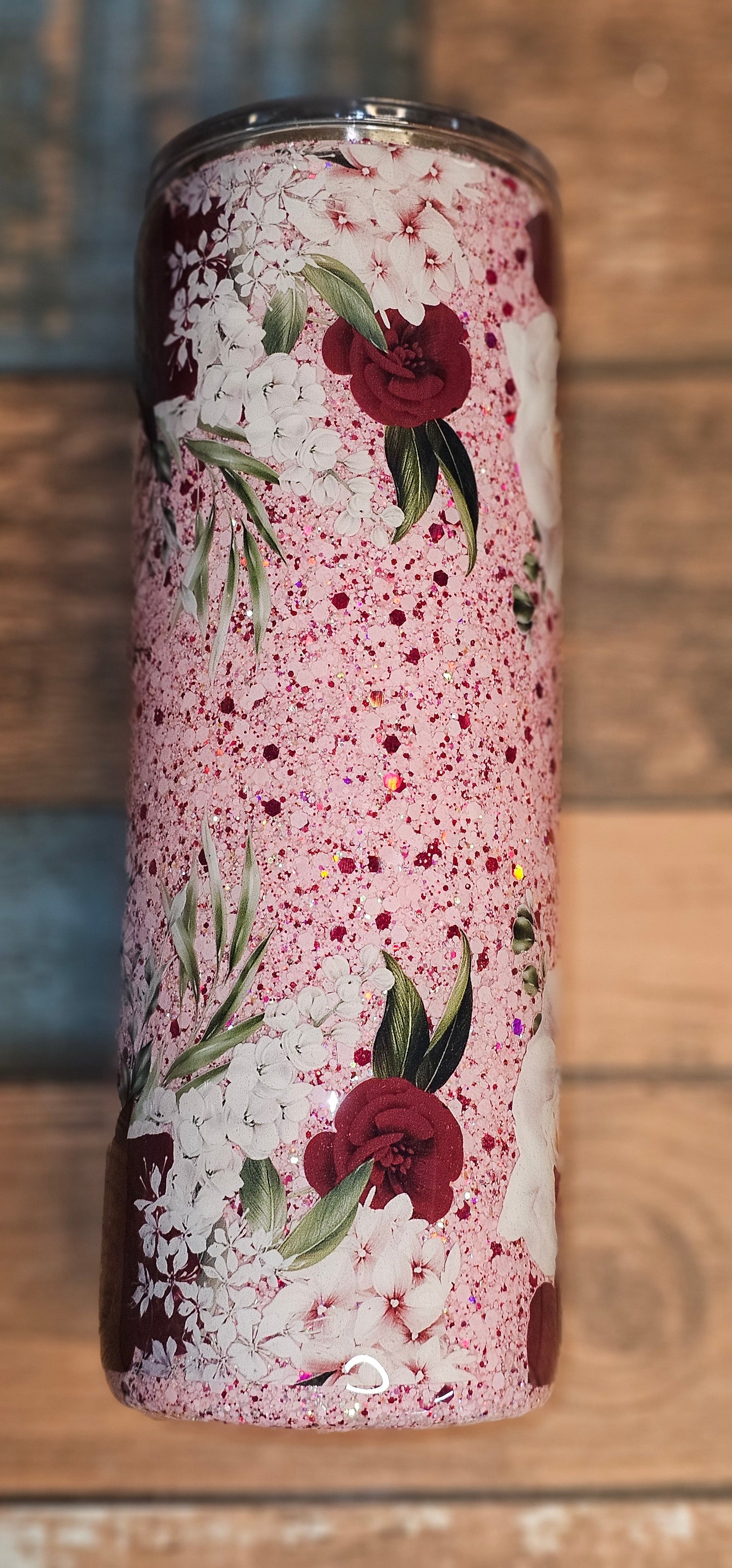 20 oz Rose Tumbler