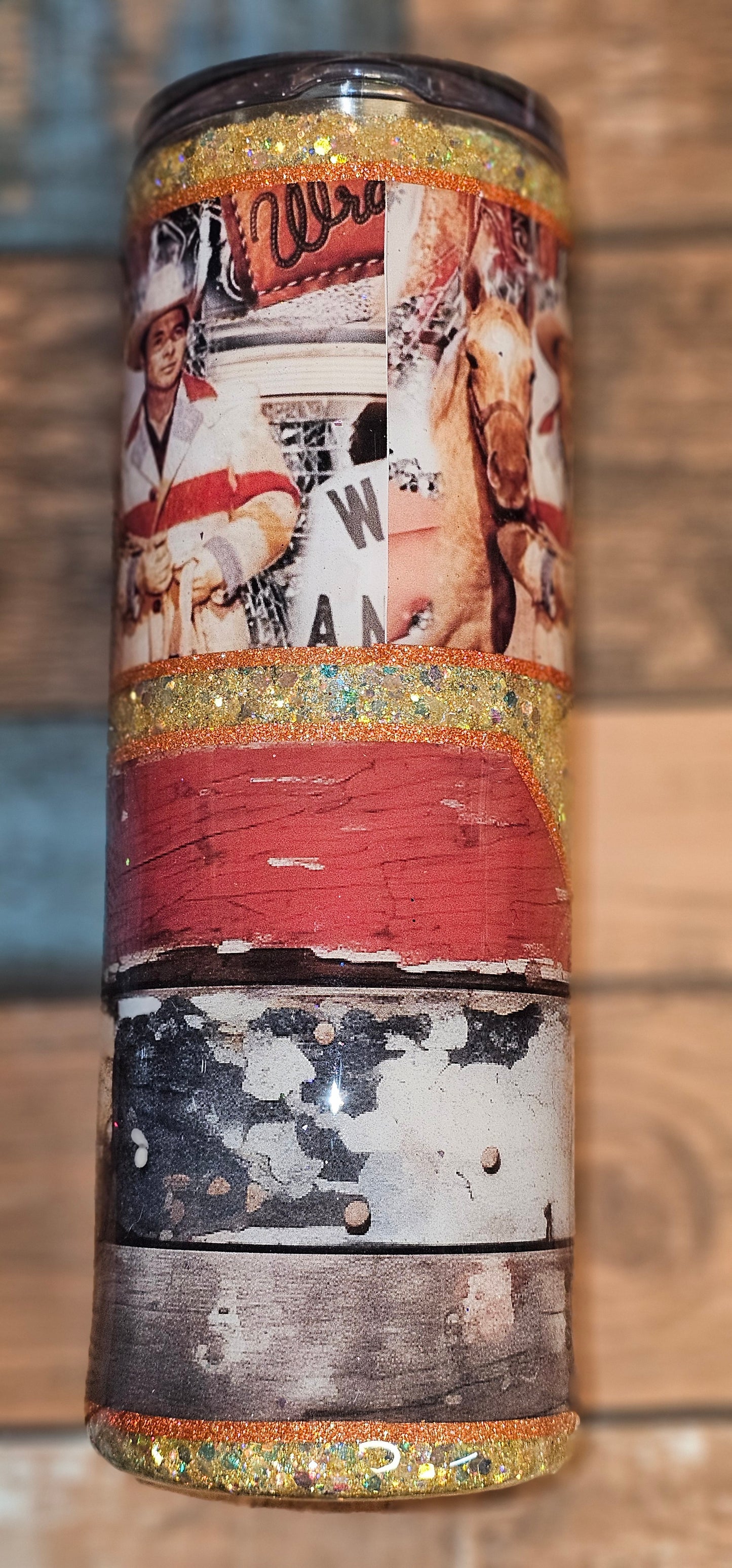 20 oz Golden Cowboy Tumbler